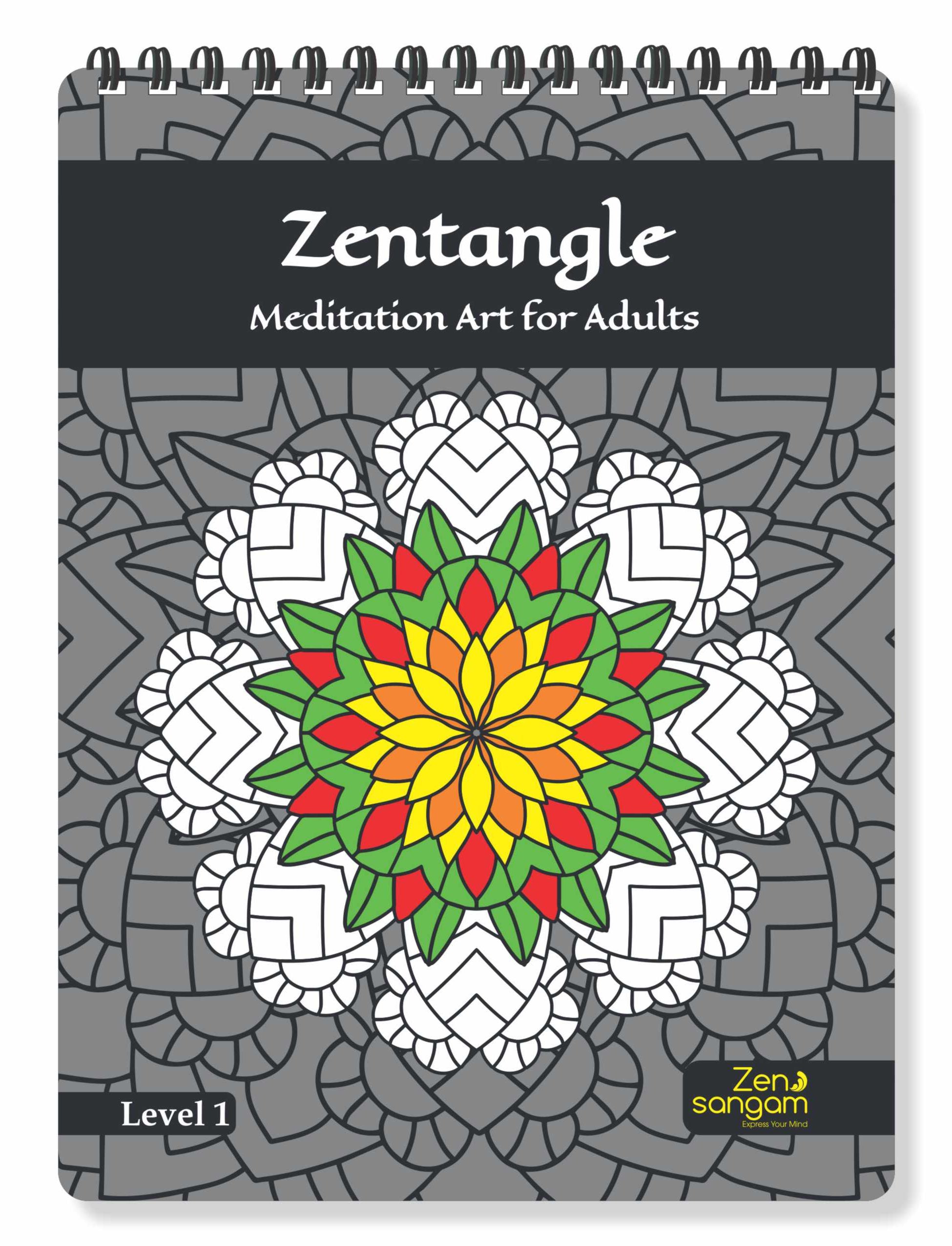 Colouring Book – For Adults – Zentangles – Patterns