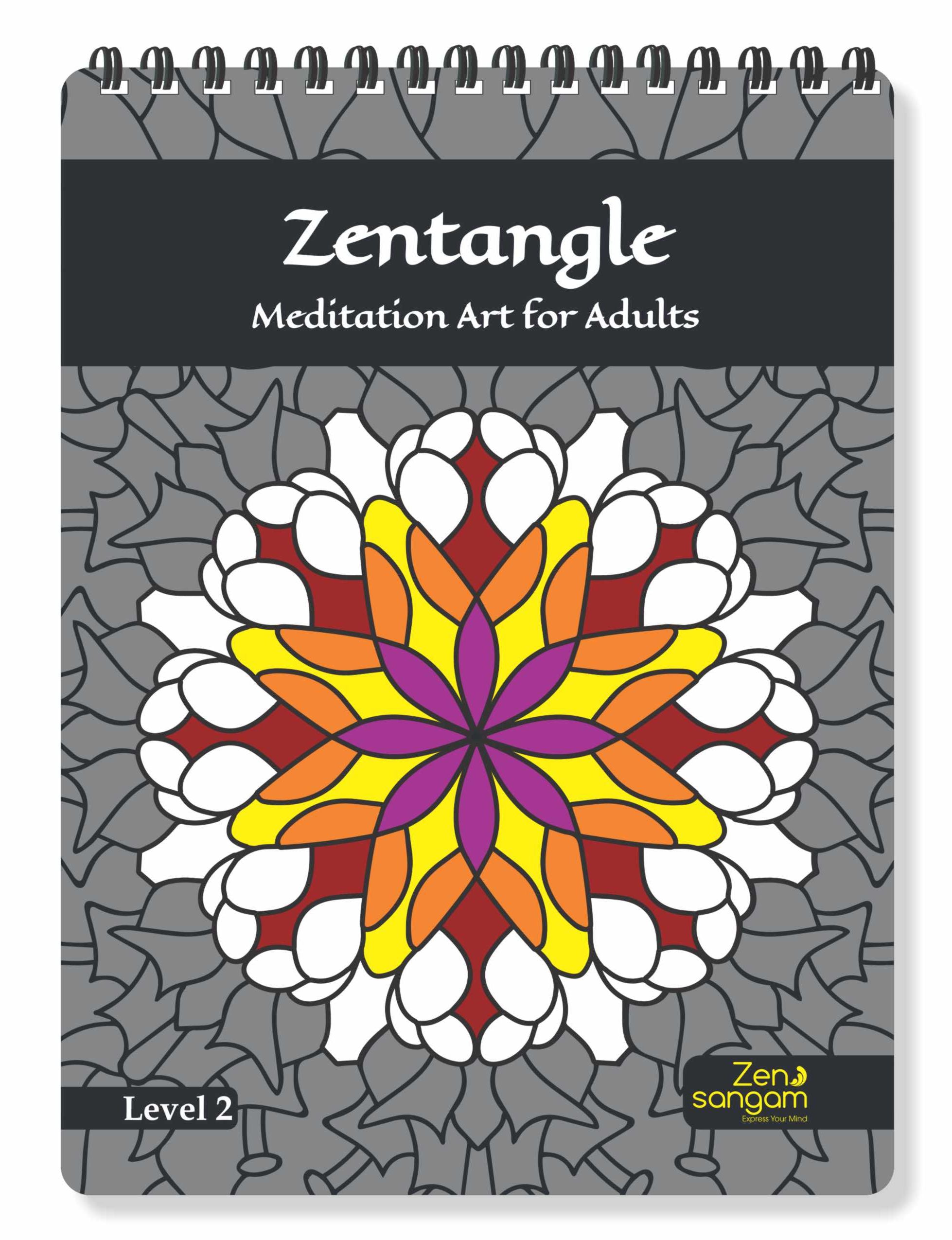Colouring Book – For Adults – Zentangles – Patterns