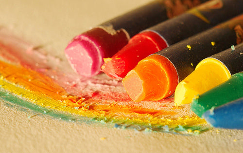 Tips coloring with crayons for adults, How to make crayons