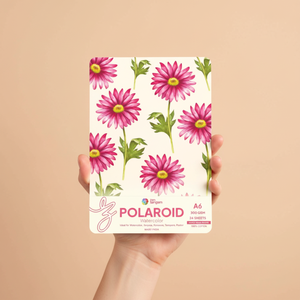 Watercolour Paper Polaroid Sheets | 300 GSM 100% Cotton | Round Corners | Zen Sangam
