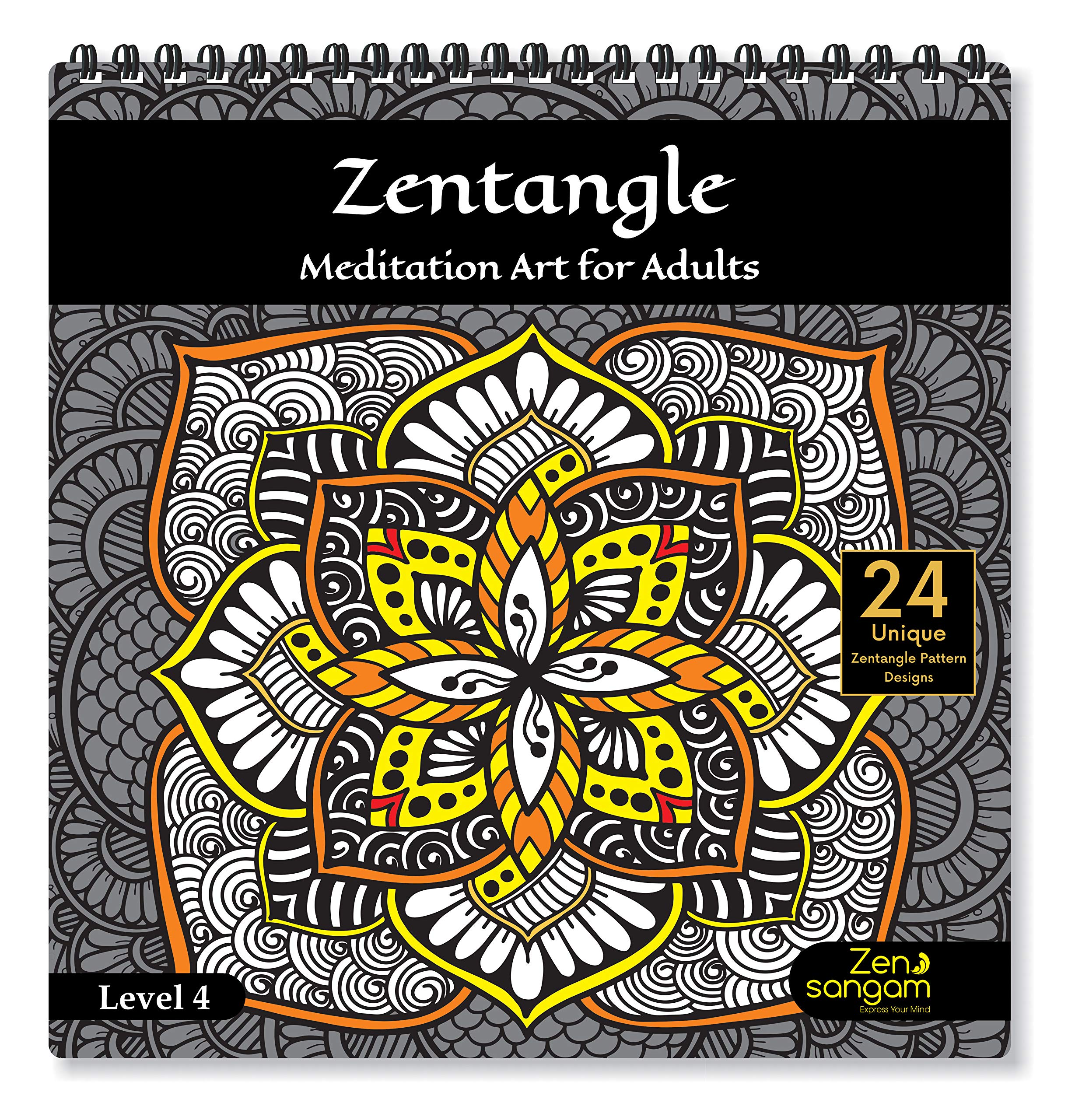 Colouring Book – For Adults – Zentangles – Patterns 