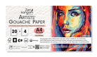 Gouache Paper – Gouache Sheets – Wet Media – Gouache – A4