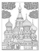 Adult Colouring Book - Architectural Wonders