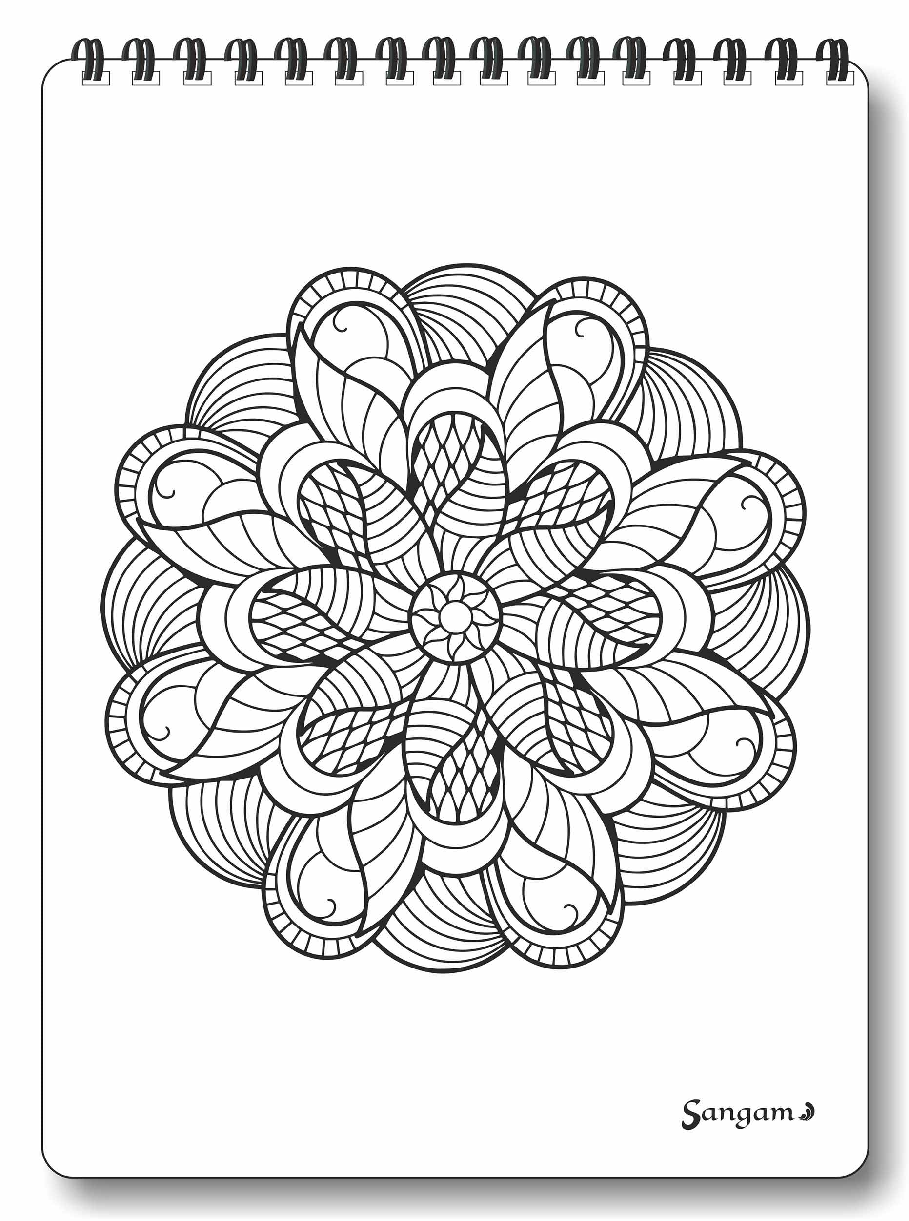 Buy BOOKFORD Mandala Art Coloring Book Series (Set Of 2) Part -3 And 4  Online at Best Prices in India - JioMart.