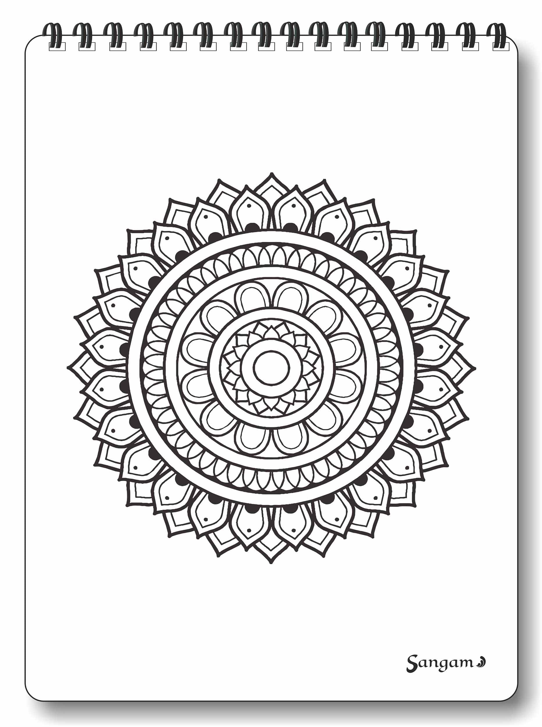 Mandala Coloring Book: Printable Mandala Coloring Book for Inner Peace,  Stress Relief, Mindfulness. | Made By Teachers