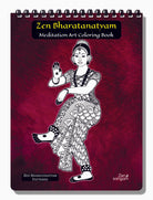 Colouring Book – For Adults – Zentangles - Bharatanatyam
