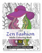 Colouring Book – For Adults - Human Fashion