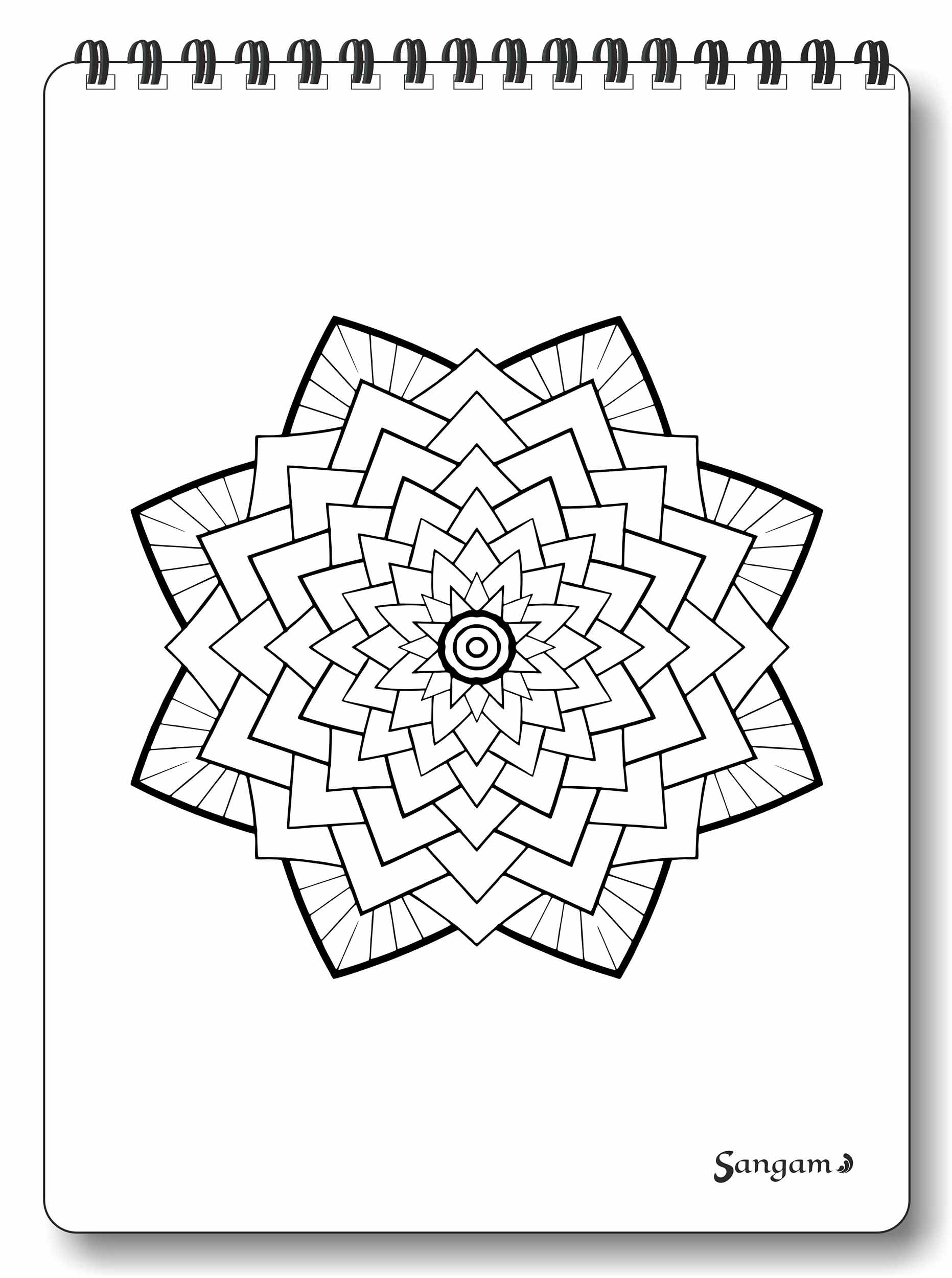 Mandala drawing with marker and fine liner : r/Mandala